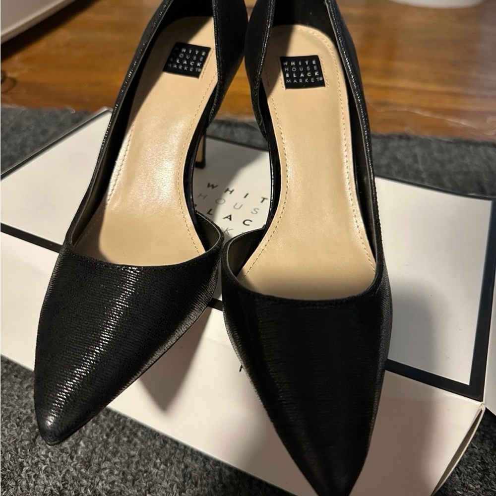 White House Black Market Black Heels